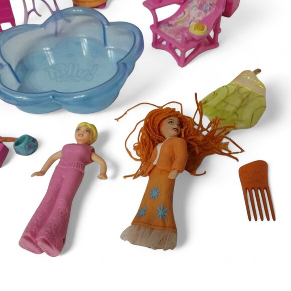 Assorted Y2K Polly Pocket and Others Dolls and Furniture Toy Lot - Picture 3 of 12